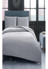 Resim More Home Çift Kişilik Yorgan Kılıfı Gri 
