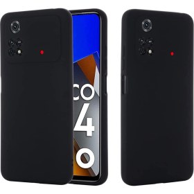 Resim M.TK Moveteck Xiaomi Poco X4 Pro 5g Uyumlu Kılıf Kamera Lens Korumalı Içi Kadife Silikon Liquid 