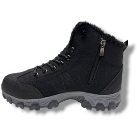 Resim Jagulep 4057-26 Anatomik Içi Kürklü Outdoor Erkek Bot Siyah Füme 