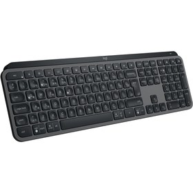 Resim logitech MX Keys S Gelişmiş Aydınlatmalı Tam Boyutlu Kablosuz Türkçe Q Klavye - Siyah 920-011594 