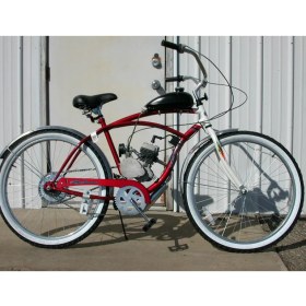 Resim Starfire 48CC 2 Zamanlı Benzinli Bisiklet Motor Kiti Gri Renk Hava Soğutmalı 48cc 