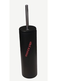 Resim Primanova Cigo Paslanmaz Tuvalet Fırçası Mat Siyah 