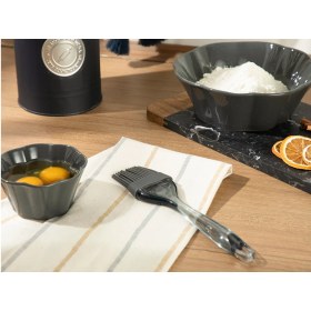 Resim Feyza Design Silikon Yumurta Fırçası, 22 Cm, Siyah, Pratik ve Dayanıklı, Mutfak Gereçleri 