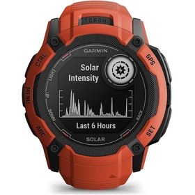 Resim Garmin Instinct 2x Kırmızı Siyah Multisport Akıllı Saat 