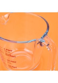 Resim Borcam Ölçü Kabı - Şeffaf - 500 Ml Renkli 
