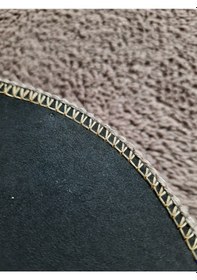 Resim Ultrasoft Düz Kapuçino 2'li Banyo Halısı Paspası Seti Kaymaz Kahverengi 