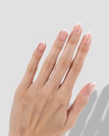 Resim Milky French - Short Almond - 30 Adet Takma Tırnak 
