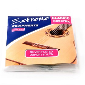 Resim Extreme XCS27BK Siyah Klasik Gitar Teli | Özel Siyah Naylon Farklı Bir Tını 