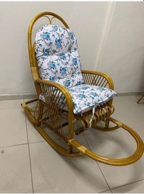 Resim Klasbambumobilya Bambu Sallanan Sandalye Tv Koltuğu Büyük 