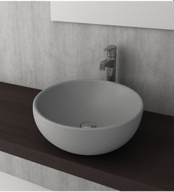 Resim Bocchi Venezia Çanak Lavabo 45 CM Gri 1119-006-0125 