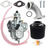 Resim Yifomall Mikuni 26mm Vm22 Karıştırıcı Ve Hava Filtresi Seti, Off-road Araçlar İçin Yakıt Filtresi Dahil 