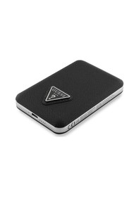 Resim Guess 5000 mAh 15 W LED Göstergeli PU Deri Yüzey Üçgen Logolu Powerbank 