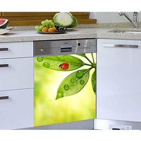 Resim Makinesi Sticker Kaplama Beyaz Eşya Kaplama Yaprak Uğur Böceği 