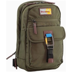 Resim Discovery Icon Rfıd Korumalı Sürdürülebilir Sling 8l Kapasiteli Unisex Omuz Çantası Haki 2 