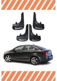 Resim Chevolet Aveo Sd 2011 Ve Sonrası Sports Yazılı 4'Lü Tozluk Çamurl 