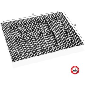 Resim Eco Modül Kaşıklık Damalı 66x49 Royaleks-acero-20126 Asorti 