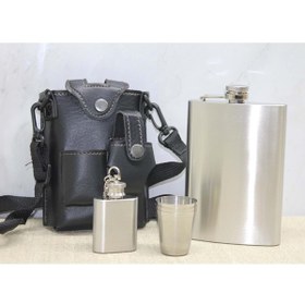 Resim Genel Markalar Deri Kılıflı Matara Seti 