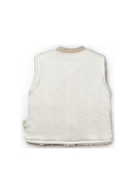 Resim BabyCosy Organic Wear Bebek Yelek %100 Organic Pamuk Yenidoğan Serisi-csy8117 Gri 