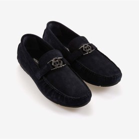 Resim Mocassini Tokalı Erkek Loafer M584 Lacivert 