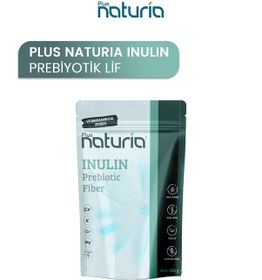 Resim Plus Naturia İnülin Prebiyotik Lif Vegan, Glutensiz, C Vitamini Takviyeli 400g 