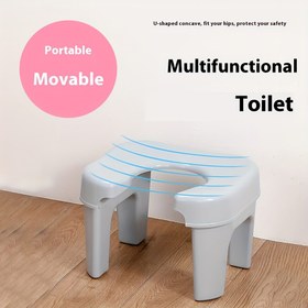 Resim Ev Modern Minimalist Tuvalet Koltuğu, Yetişkin Koltuk, Squat Tuvalet Modifikasyonu, Tuvalet Koltuğu Artefaktı, Kaymaz Plastik Kalınlaştırılmış Tuvalet Koltuğu 