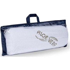 Resim Visco Ortopedik Rulo Yastık 45x15cm, Beyaz 