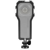 Resim Insta360 Puluz Koruyucu Kafes Teçhizat Muhafaza Çerçevesi İçin Soğuk Ayakkabı İle Bir Rs 1 İnç 360 Baskı Siyah 