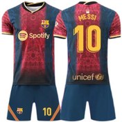 Resim Sport Century Lionel Messi Barcelona Retro Futbol Forması 410012050 Bordo 