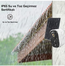 Resim V-BT6S Dahili Bataryalı Solarlı Smart Wi-Fi Kamera 