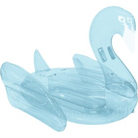Resim Clear Blue Kuğu Havuz Şamandırası, İki Kişilik Lüks ve Sınırlı Sayıda Şamandıra 