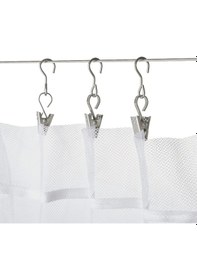 Resim Perde Kancası Seti, Lame, 24 Adet Açık Altın 