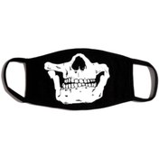 Resim StüdyoÜmitTişört Iskelet Skeleton Call Of Dutty Ghost %100 Pamuklu Siyah Penye Kumaş Yıkanabilir Maske B095-068s 