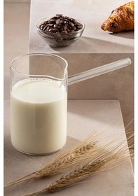 Resim Tohana Cam Cezve 400 Ml. Saplı Borosiklat Cezve 