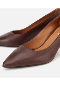 Resim Hotiç Kadın Deri Kahverengi Esnek Tabanlı İnce Topuklu Stiletto 01ayh312480a480 01ayh312480a480 Kahverengi 
