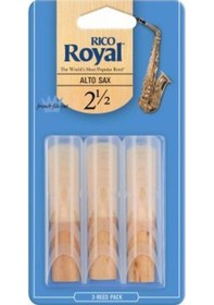 Resim Rico Royal Rjb03 Alto Saxophone 2,5 Alto Saksofon Kamışı (3'lü Paket) 