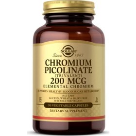 Resim Solgar Chromium Picolinate 200 Mcg 90 Kapsül 