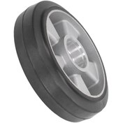 Resim Lemestar 6204 Rulmanlı 180x50mm Kauçuk Yük Tekerleği - 5500 Lbs Taşıma Kapasiteli, Manuel Hidrolik Forkliftler İçin 