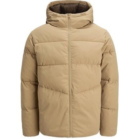 Resim Jack & Jones Jjglobal Puffer Jacket Kapüşonlu Kışlık Erkek Mont Cok Renklı 