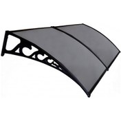 Resim Pratik Sundurma Kapı Pencere Üstü 100x300 Cm Antrasit Gri 6 Mm Levha Antrasit Gri 