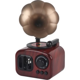 Resim Retro Gramofon Klasik Pikap Stereo Ses Vinil Plak Çalar Çocuklar Için Tatil Oturma Odası Süslemeleri (Yurt Dışından) 