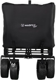 Resim Madfox Voyager Katlanır Çok Amaçlı Yük Taşıma Arabası Vagon Black 