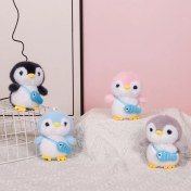Resim OEMG Yeni Küçük Peluş Kolye Okul Çantası Çekicilik Anahtarlık Yeni Butik Kapma Makinesi Klip Bebek Makine Bebekleri (Yurt Dışından) 