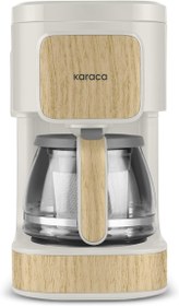 Resim Karaca Just Coffee Aroma 2 in 1 Filtre Kahve Makinesi Wood Craft 