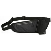 Resim Vkemall Spor Bel Çantası, Su Geçirmez Nylon, Hafif, 7 İnç Telefon Kutusu, Yansıtıcı Şeritler, Yürüyüş, Koşu, Bisiklet, Dağcılık İçin Siyah 