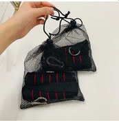 Resim Willowhaven 2 Çift Siyah Kırmızı Ağır Hizmet Tipi Direnç Bandı Tutma Kolları Ev Spor Salonu İçin 