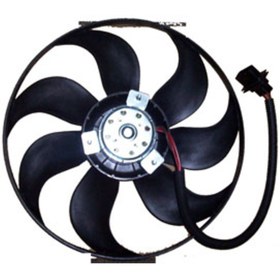 Resim FAM Audi A3 97/03 Radyatör Fanı Motorlu 7kanat (Bosch Tipi) 