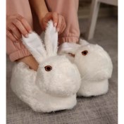 Resim Okanmed Hayvanlı H12 Tavşanlı Panduf Ev Içi Bot Panduf 