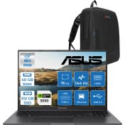 Resim Asus Vivobook 16X K3605VC-RP461 Intel Core I5 13420H 40GB 512GB SSD RTX3050-4GB Freedos 16\ 144Hz Wuxga Taşınabilir Bilgisayar RP461F17 + Zetta Çanta 