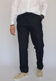 Resim NOBİLİTY JEANS Yazlık Kot Mavi Erkek Klasik Kesim Pamuklu Ince Kot Pantolon Yandan Cepli Rahat Kalıp Baba Pantolon 