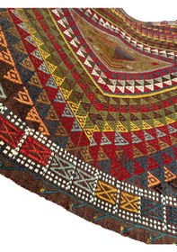 Resim El Dokuma Antika Obruk Kilimi 135x170 Kök Boya 130 Yıllık Koleksiyonluk Kilim 
